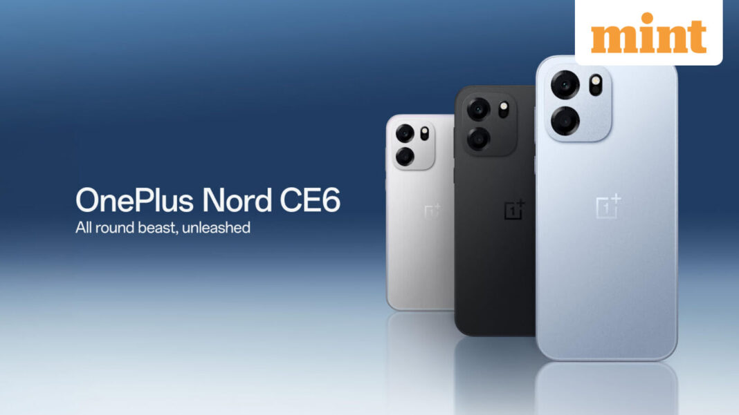OnePlus Nord CE6 భారతదేశంలో 8,000mAh బ్యాటరీతో ప్రారంభించబడింది, ధర ₹29,999 నుండి ప్రారంభమవుతుంది
– PARAHUSHAR NEWS