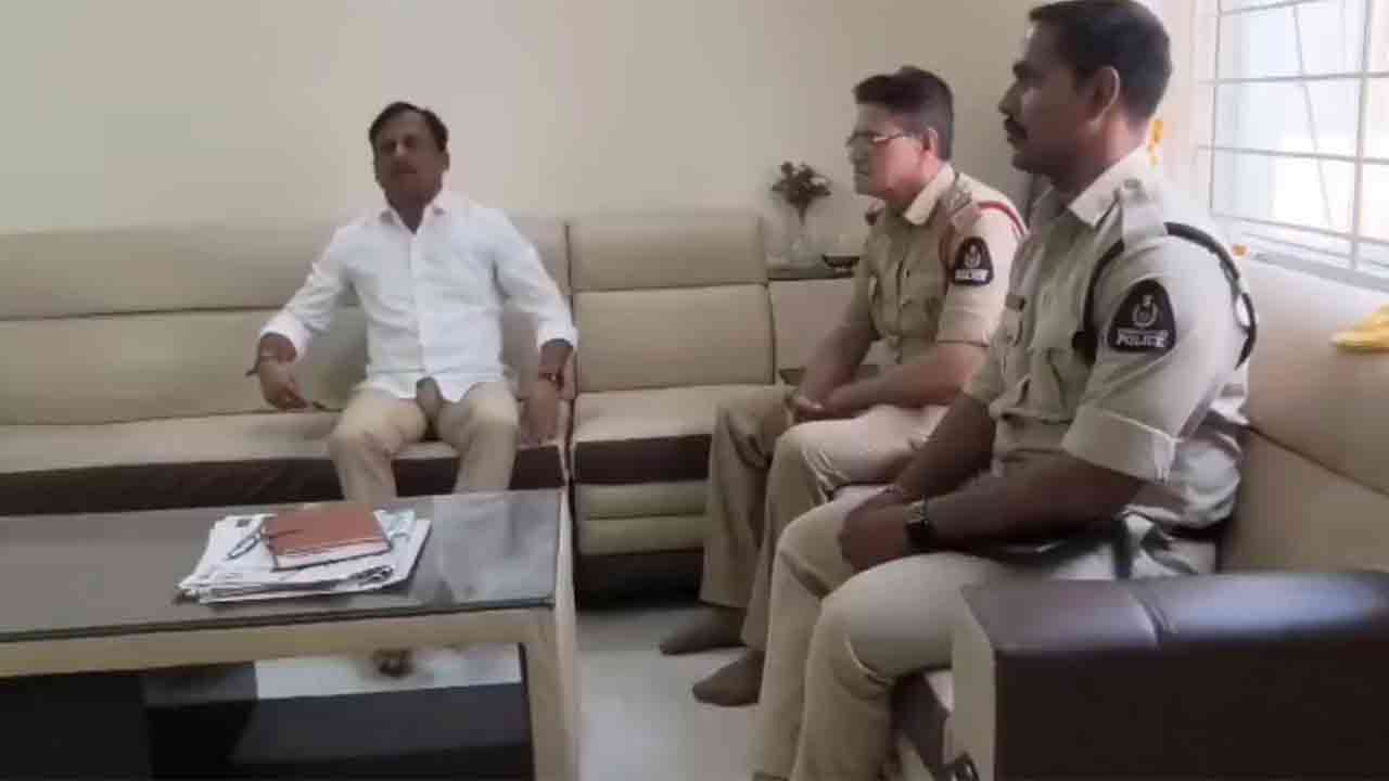 Gelu Srinivas BRSV state president Gellu Srinivas house arrest