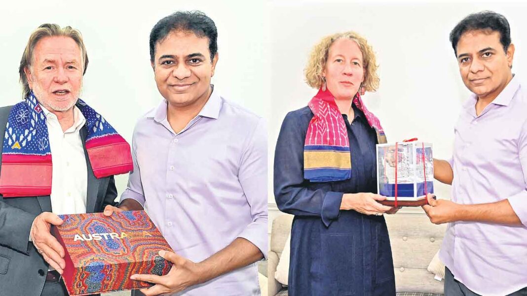 Australian High Commissioner meets KTR-Namasthe Telangana
– PARAHUSHAR NEWS
