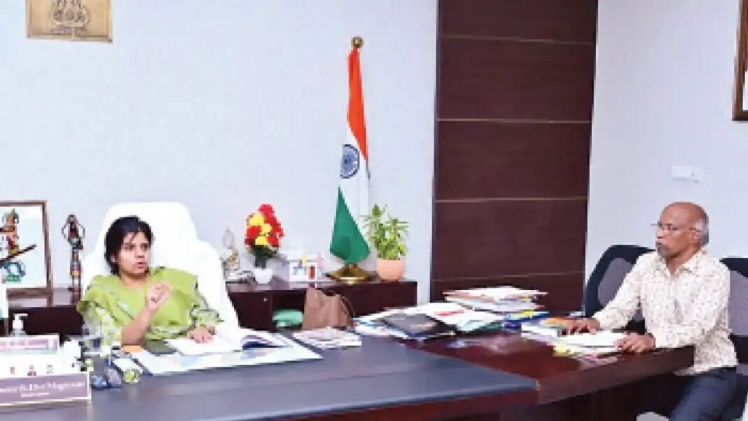 కొత్త విద్యా సంవత్సరానికి ముందు పాఠశాల తనిఖీ విధానాన్ని కలెక్టర్ సమీక్షించారు
