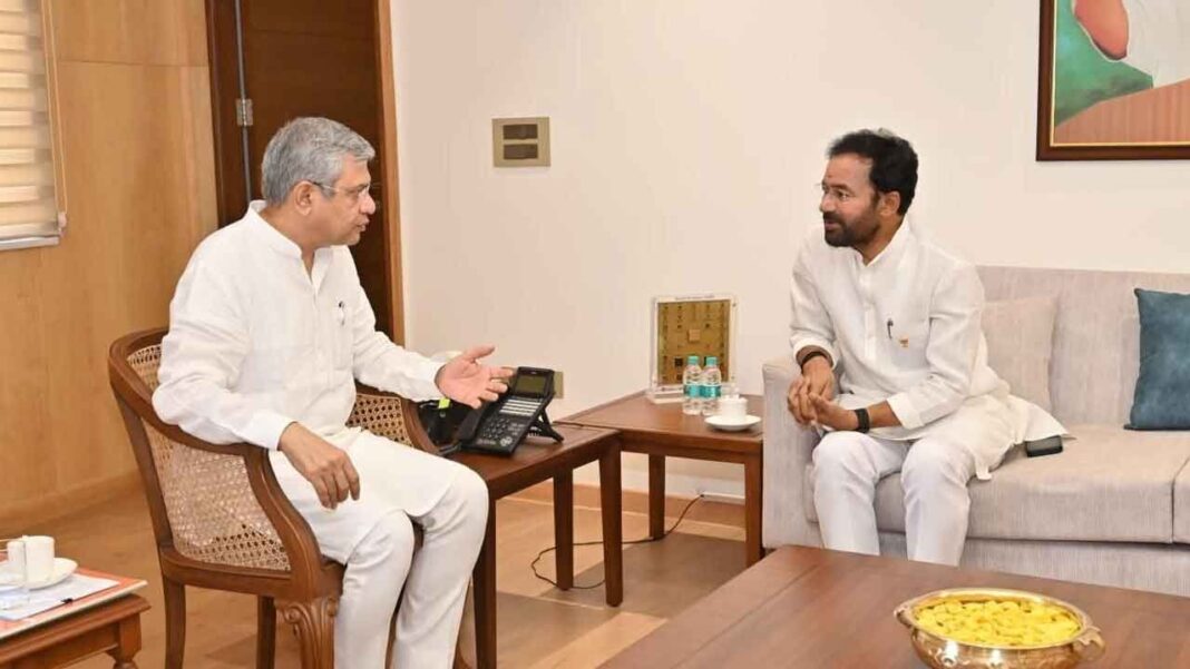 టీజీలో రైల్వే ప్రాజెక్టులను వేగవంతం చేసేందుకు కేంద్రం
– PARAHUSHAR NEWS