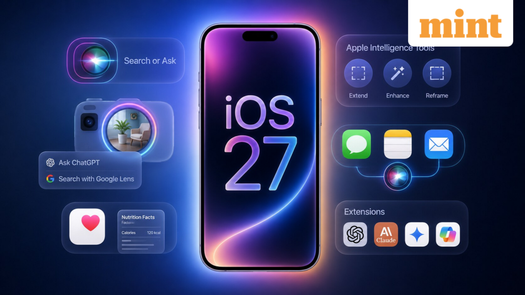 మీ iPhone iOS 27 కోసం సిద్ధంగా ఉందా? WWDC 2026లో ఊహించిన అతిపెద్ద AI ఫీచర్లు మరియు అనుకూల పరికరాల గురించి పుకారు ఉంది
– PARAHUSHAR NEWS