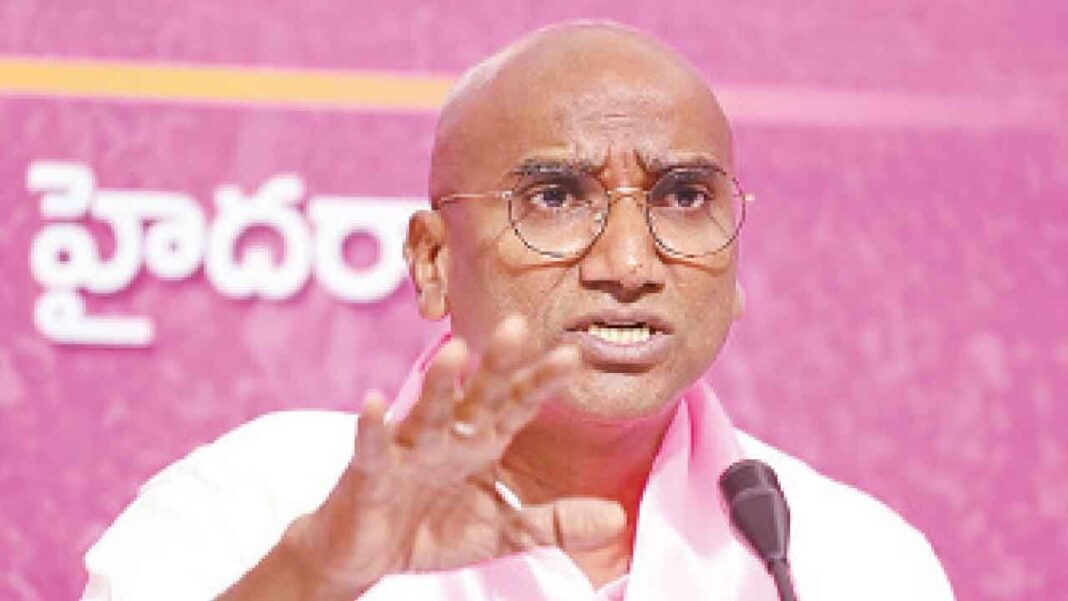 రేవంత్‌కి భగీరత్‌ను కాపాడే ఉద్దేశం ఉంది, BRS ఆరోపణ
