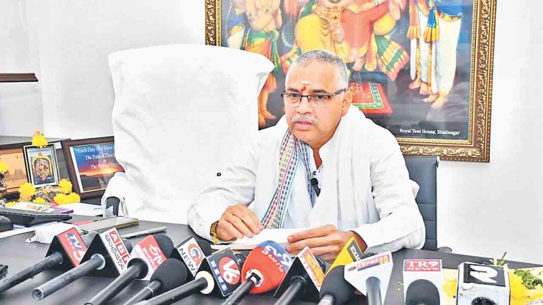 Yadadri Evo tenure extension-Namasthe Telangana
– PARAHUSHAR NEWS