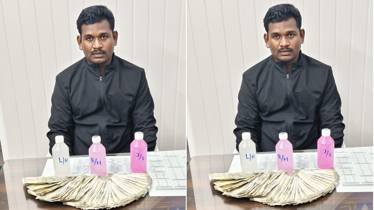 SI Bribe | SSI caught taking bribe of Rs.50 thousand for station bail