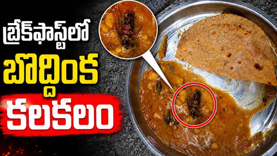 Basar IIIT | Cockroach in breakfast.. Confusion in Basara Triple IT Mess-Namasthe Telangana
– PARAHUSHAR NEWS