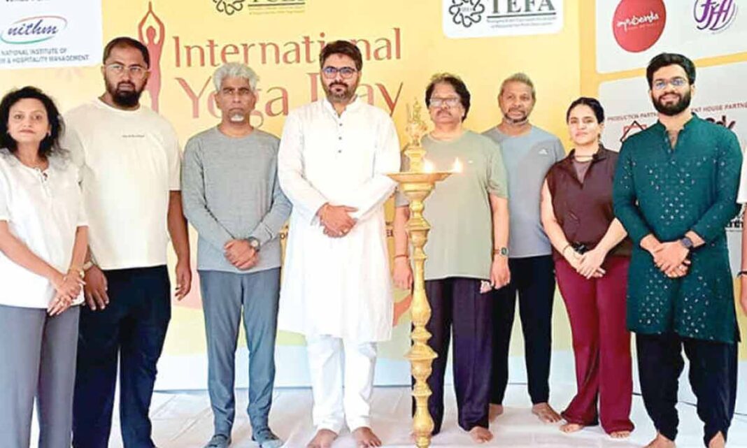 TCEI యోగా ద్వారా వెల్నెస్ జరుపుకుంటుంది
– PARAHUSHAR NEWS