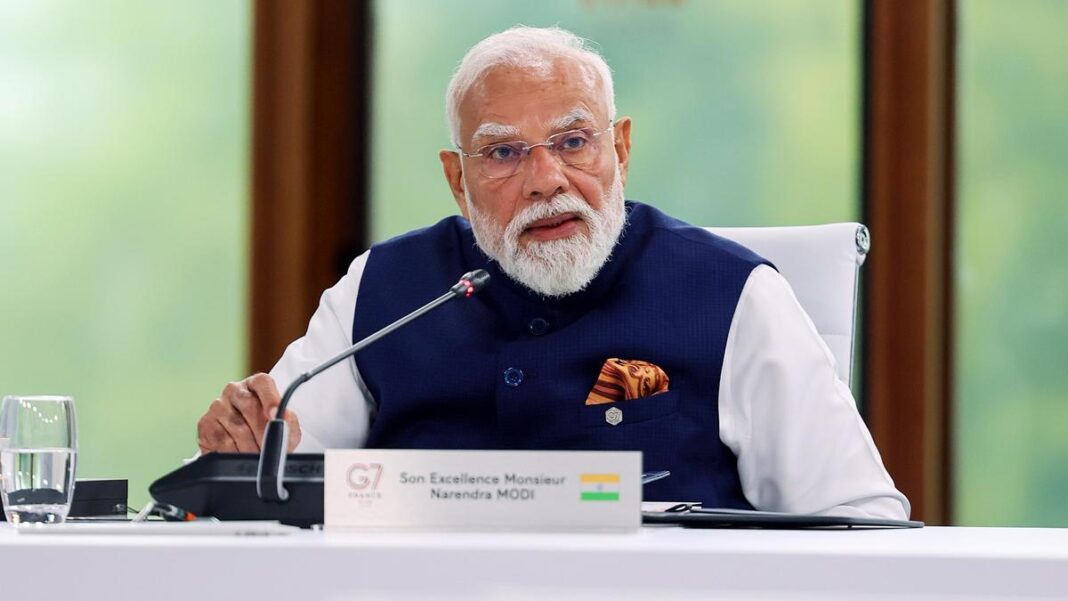 ప్రపంచం విశ్వాస కొరతతో బాధపడుతోంది: జీ7 నేతలకు ప్రధాని మోదీ
– PARAHUSHAR NEWS