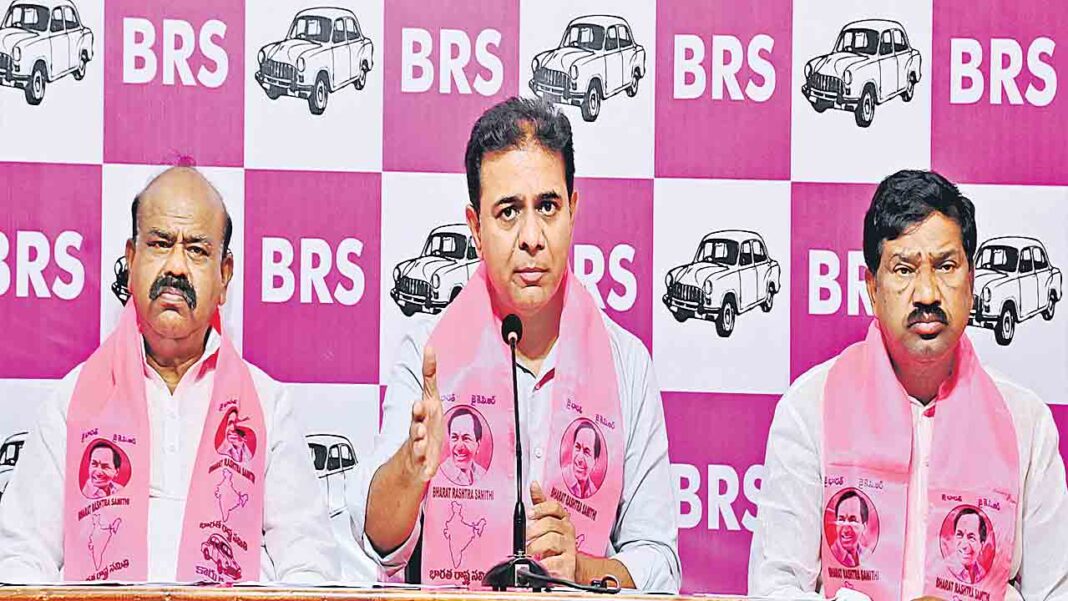 రైతుద్రోహి రేవంత్.. కాళేశ్వరం నీళ్లివ్వకుండా ప్రజలపై పగబట్టిండు-Namasthe Telangana- PARAHUSHAR NEWS