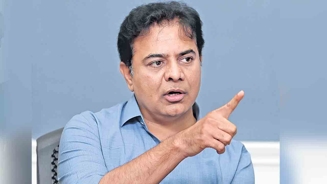 KTR | RRR Fight Fact.. Recall, Regret, Revolt Movement Coming in State: KTR