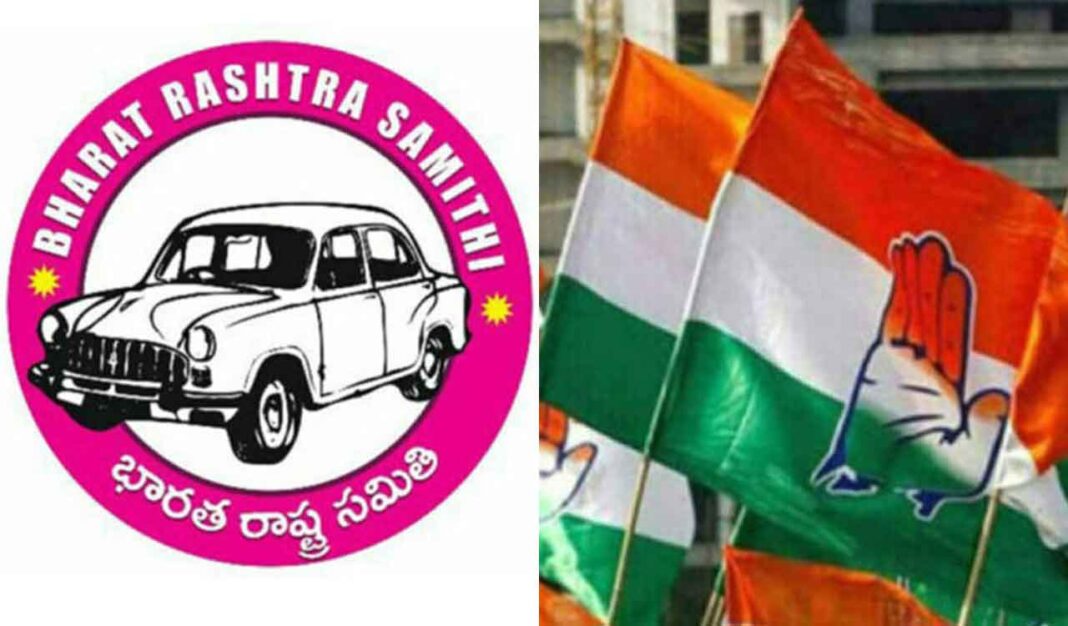 సంక్షేమ టెండర్లపై చర్చ వేదికపై కాంగ్రెస్, బీఆర్‌ఎస్ మధ్య వాగ్వాదం చోటుచేసుకుంది

