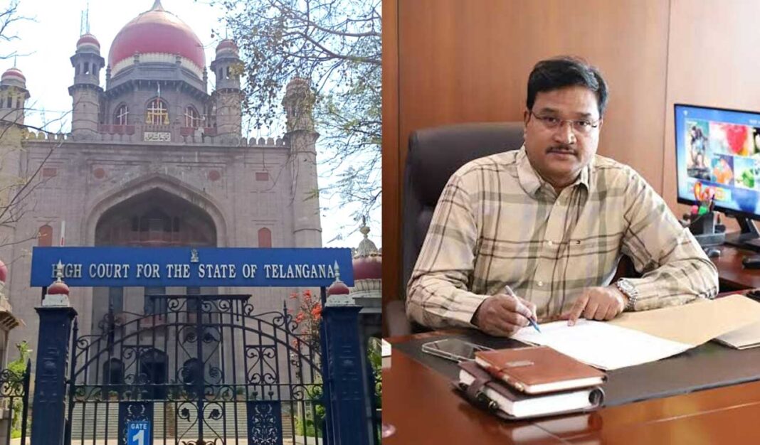 హైడ్రా కమిషనర్ ఏవీ రంగనాథ్‌ను తొలగించాలని తెలంగాణ హైకోర్టు కోరింది
