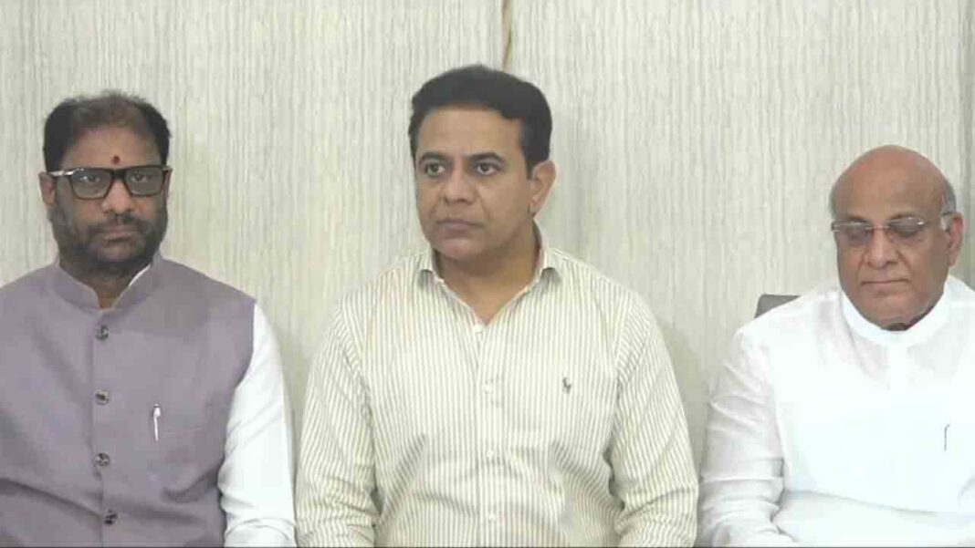 When our government comes, we will lift the hydra and throw it in the Bay of Bengal: KTR-Namasthe Telangana
– PARAHUSHAR NEWS