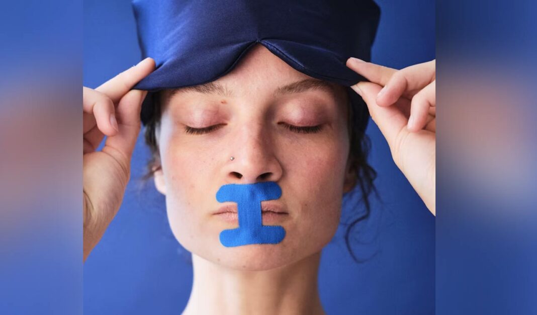Mouth taping trend returns on social media, but experts urge caution- PARAHUSHAR NEWS