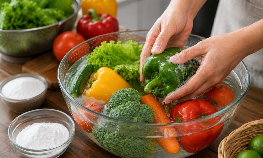Unseen poison on vegetables.. Must do this before cooking.!
