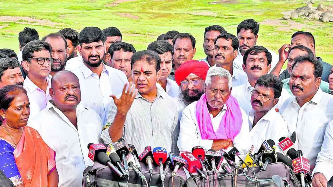 If the farmers turn, Revanth will be Hitler’s death!..KTR flag-Namasthe Telangana
– PARAHUSHAR NEWS