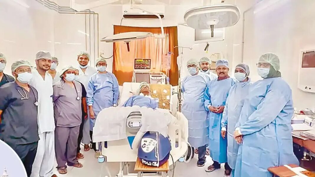 ఉస్మానియా వైద్యులు 5 అవయవాలను 1 రోగికి అమర్చారు
