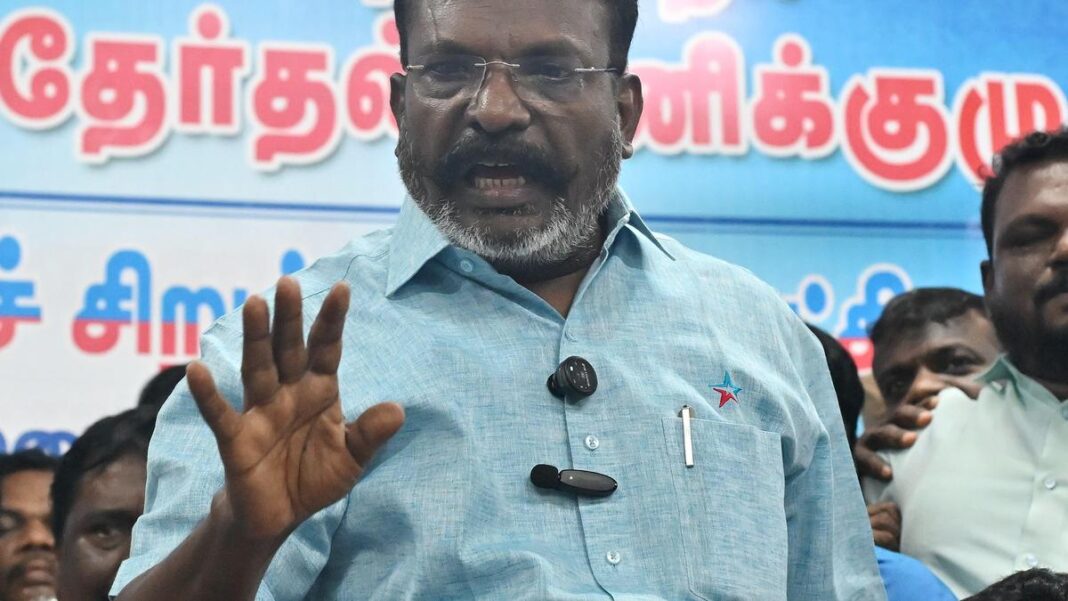 టీవీకేతో పొత్తుపై ఇంకా నిర్ణయం తీసుకోలేదని తిరుమావళవన్ చెప్పారు
– PARAHUSHAR NEWS