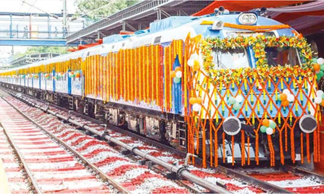 భారతదేశ 1వ హైడ్రోజన్ రైలును మోదీ జెండా ఊపి ప్రారంభించారు
– PARAHUSHAR NEWS