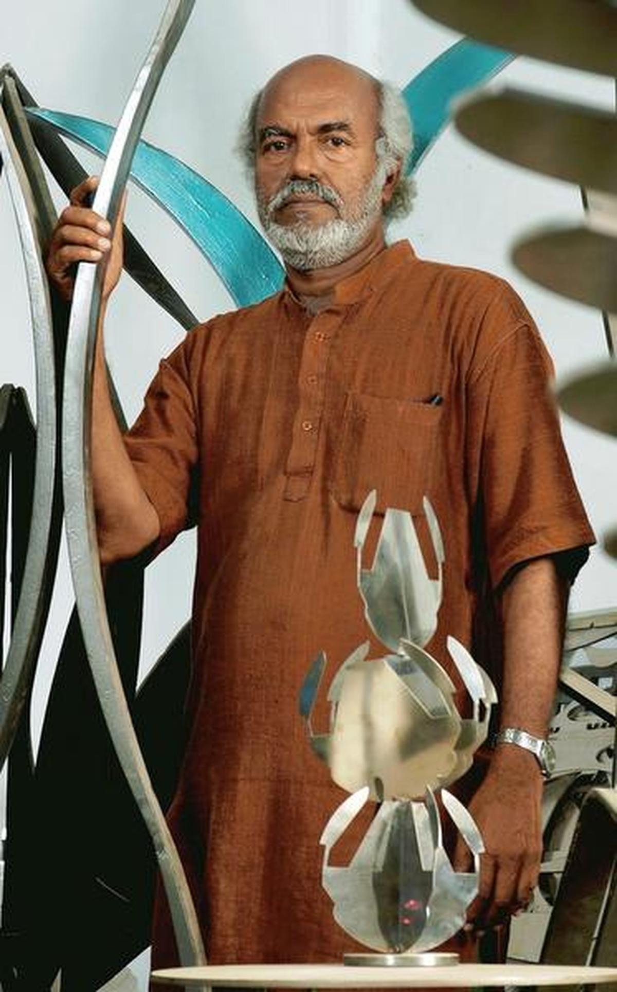 Artist-sculptor Balan Nambiar. Artist-sculptor Balan Nambiar.