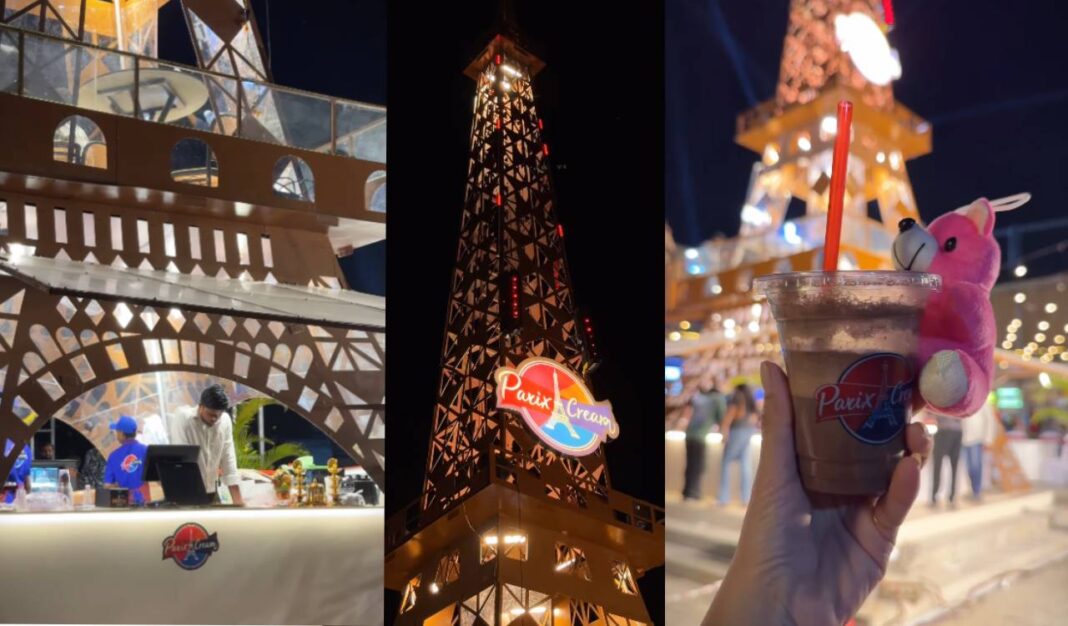 Hyderabad Has Its Own Eiffel Tower And It Comes With Desserts- PARAHUSHAR NEWS