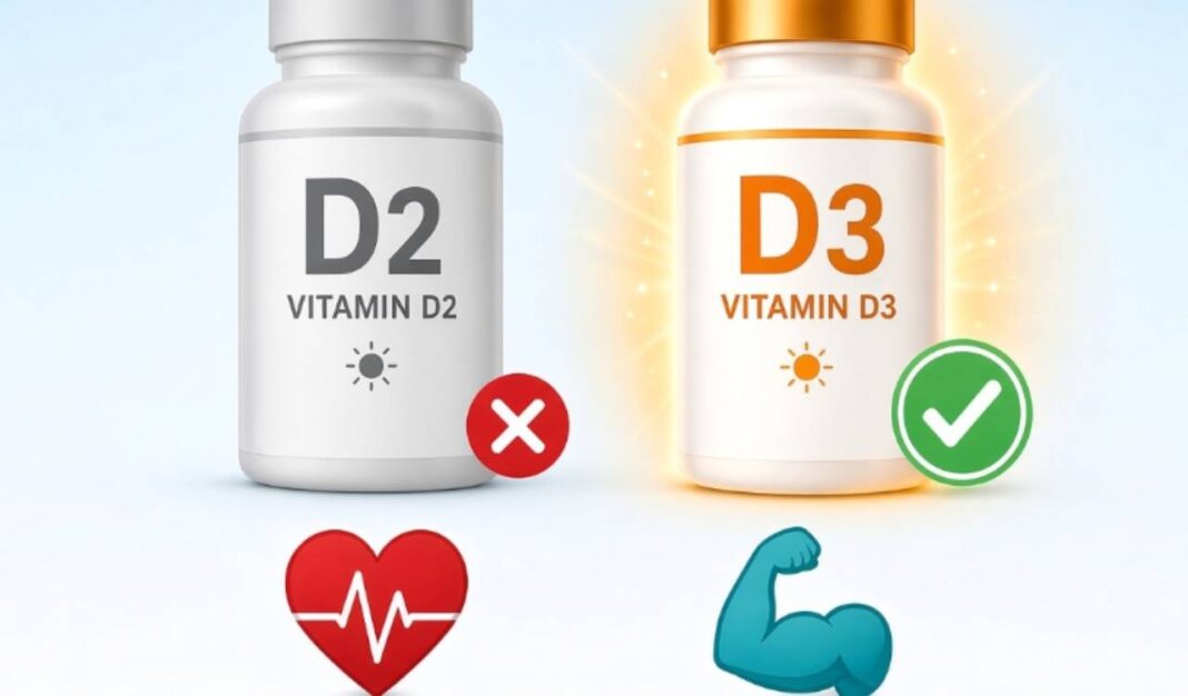 Go for Vitamin D3 over D2 for better heart health and muscle strength: NIN study- PARAHUSHAR NEWS
